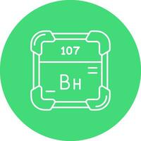 Bohrium Line color circle Icon vector