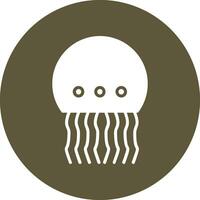 Jellyfish Vector Icon