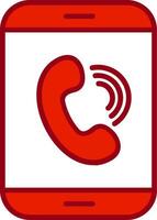 Phone Call Vector Icon