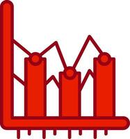 Bar chart Vector Icon