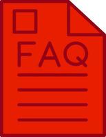 Faq Vector Icon