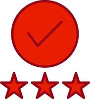 Ratings  Vector Icon