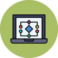 Data Model Vector Icon