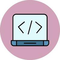 Web coding Vector Icon