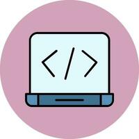 Web coding Vector Icon