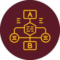 Flowchart Vector Icon