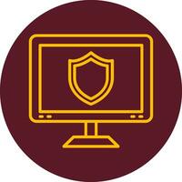 icono de vector de seguridad