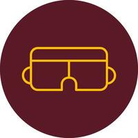 Smart Glasses Vector Icon