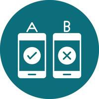 Ab Testing Vector Icon