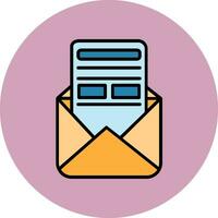Newsletter Vector Icon