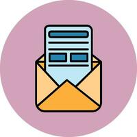 Newsletter Vector Icon