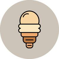 icono de vector de helado