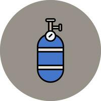 Oxygen Tank Vector Icon