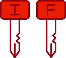 Foreign Key Vector Icon