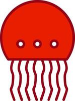 Jellyfish Vector Icon