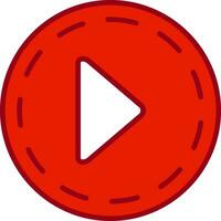 Play Button Vector Icon