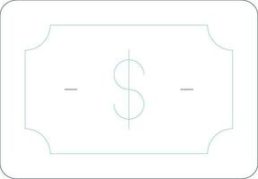 Dollar Note Vector Icon