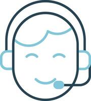 Customer Service Agent Vector Icon