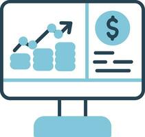 Stock Market Vector Icon