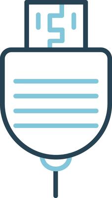Usb Cable Vector Icon