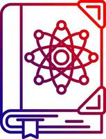 Sciene Line gradient Icon vector