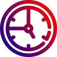 Time Line gradient Icon vector