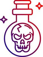 Potion Line gradient Icon vector
