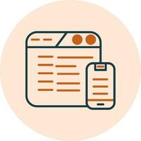 Responsive Vector Icon