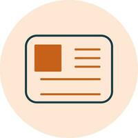 Id Card Vector Icon