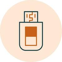 Usb Drive Vector Icon