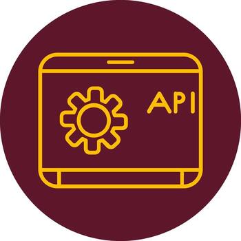 Api Vector Icon
