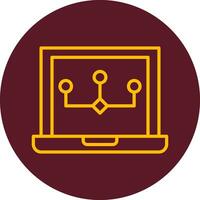Data Modeling Vector Icon
