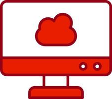 Cloud Computing Vector Icon