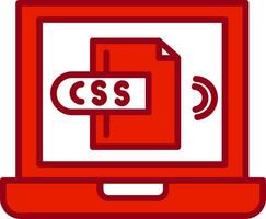 icono de vector de css