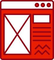 Layout Vector Icon