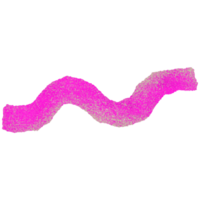 AI generated a pink wavy line drawn on a white background png