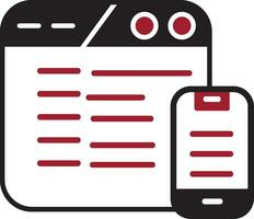 Responsive Vector Icon