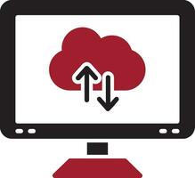 Cloud Computing Vector Icon