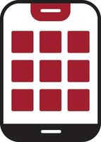 Dial Pad Vector Icon