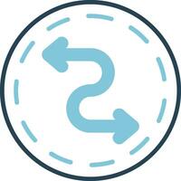 Zigzag Vector Icon