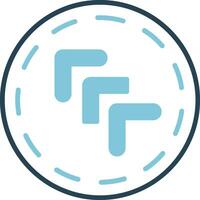 Diagonal Arrow Vector Icon