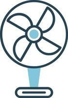 icono de vector de ventilador