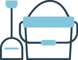 Sand bucket Vector Icon