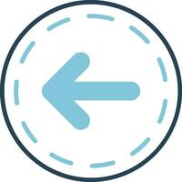 Left Arrow Vector Icon