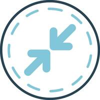 Minimize Sign Vector Icon