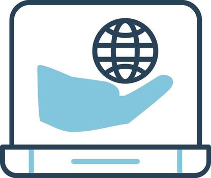 globe netwrok Vector Icon