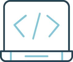 Web coding Vector Icon