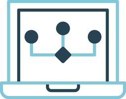 Data Modeling Vector Icon