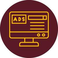 Ads free Vector Icon