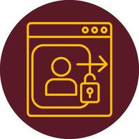 Log In Vector Icon